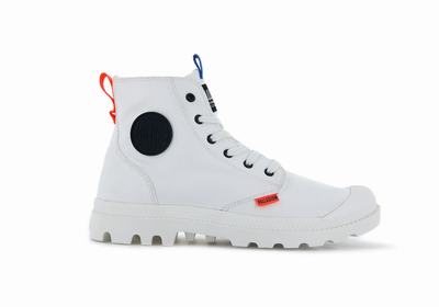 Botas Palladium PAMPA MONO METRO Hombre Blancas | Costa Rica-91356